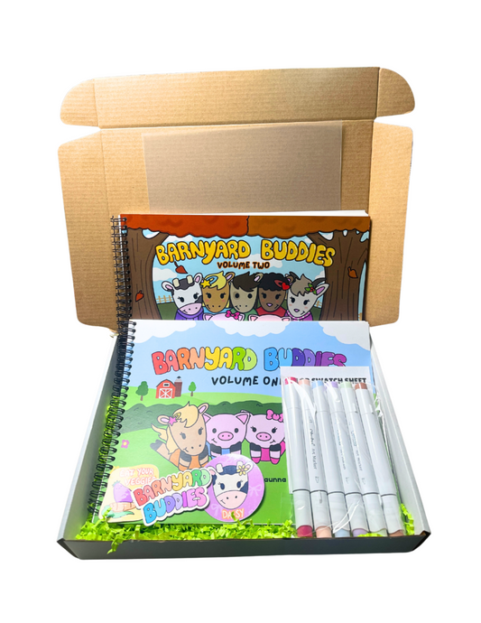 Barnyard Buddies Bundle with Markers