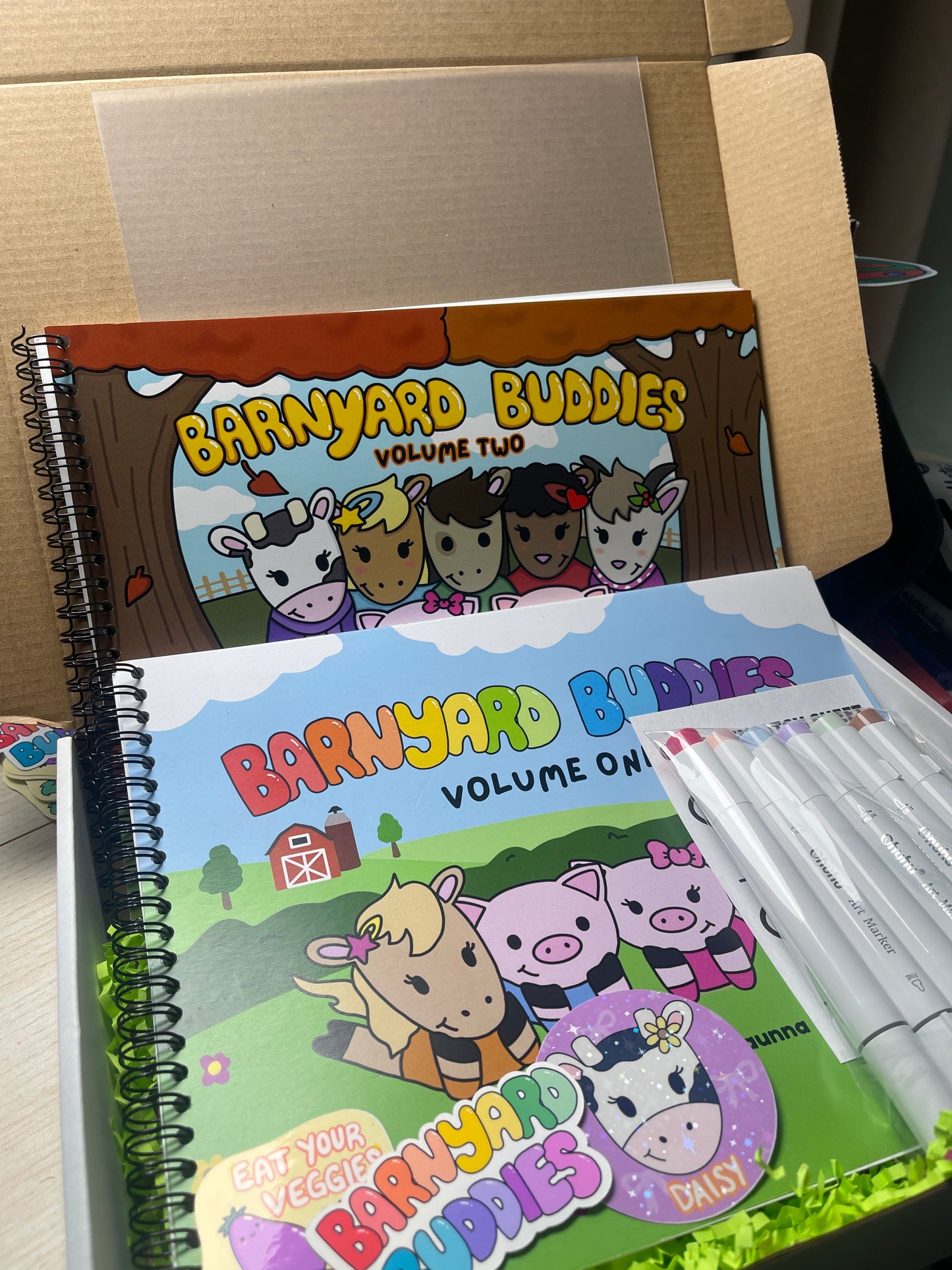 Barnyard Buddies Bundle with Markers